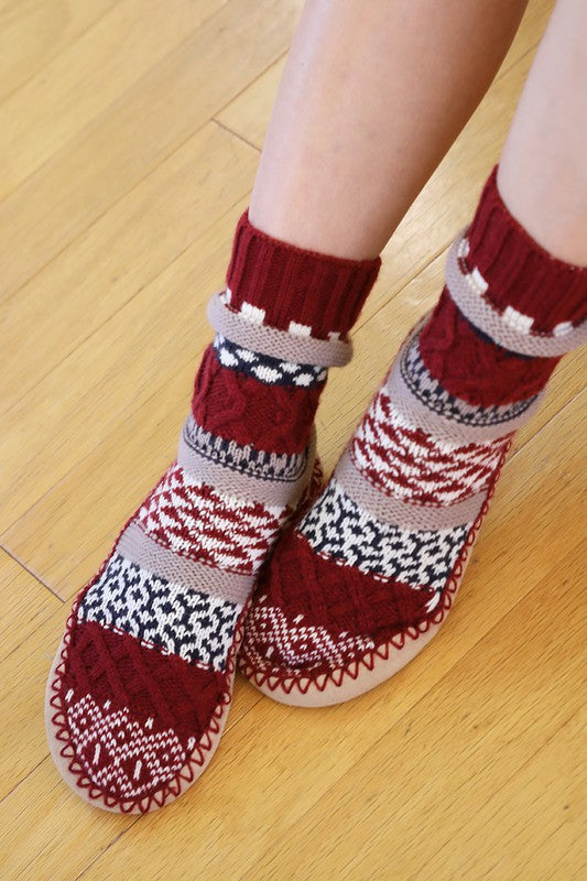 Nordic Sock Booties