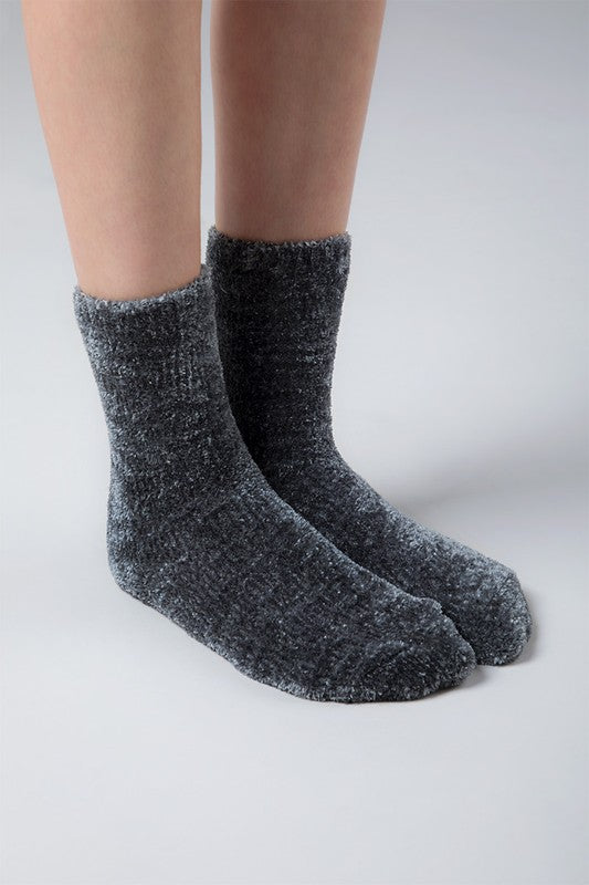 Lux Chenille Socks