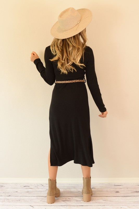 Rib Knit Dress