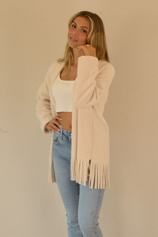 Neela Fringe Cardi