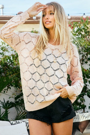 Shera Sheer Sweater