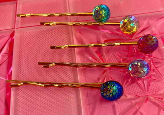 Mermaid Scales Hair Pins