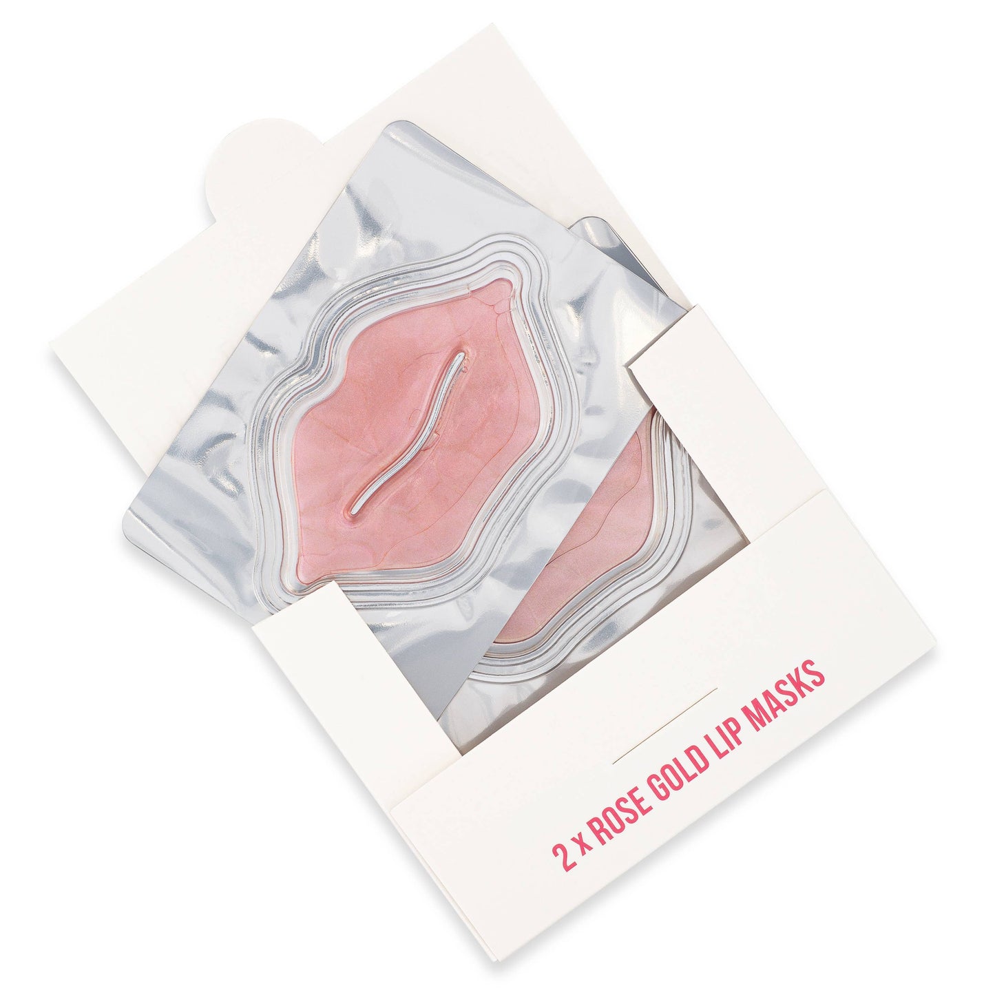 Rose Gold Lip Restoration Mask, 2 Pack