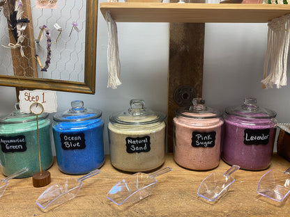 Book Private Sand Candle Making Event