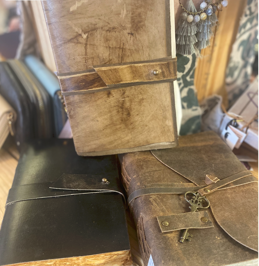 Leather Hand-tooled Journal