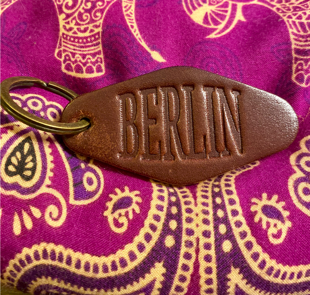 Berlin Leather Motel Keychain