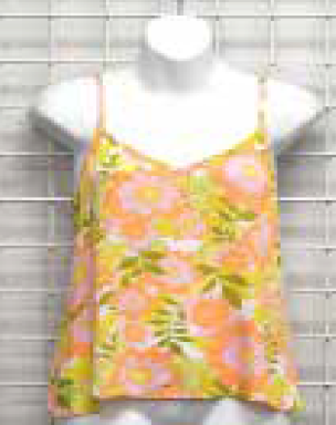 Citrus Tropical Print Tank