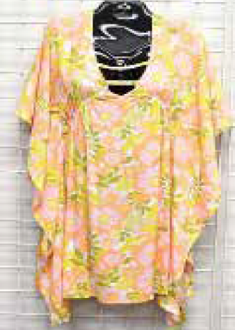 Citrus Tropical Print Tunic