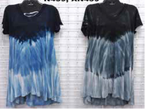 Tie Dye V Neck Dress