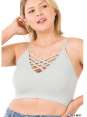 Lattice Front PLUS Bralette