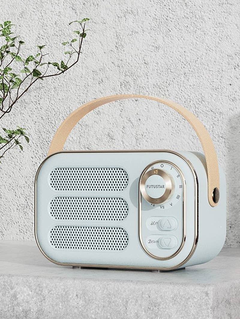 Rechargeable Retro Bluetooth Speaker