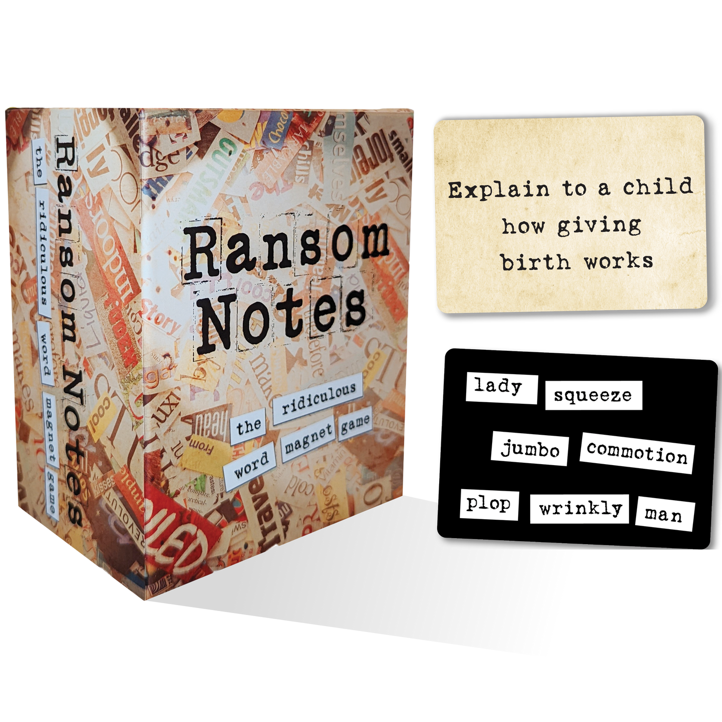 Ransom Notes: The Ridiculous Word Magnet Game