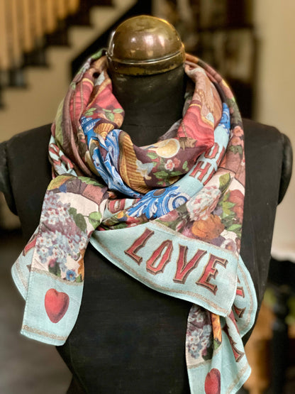 Love Language Bamboo Scarf