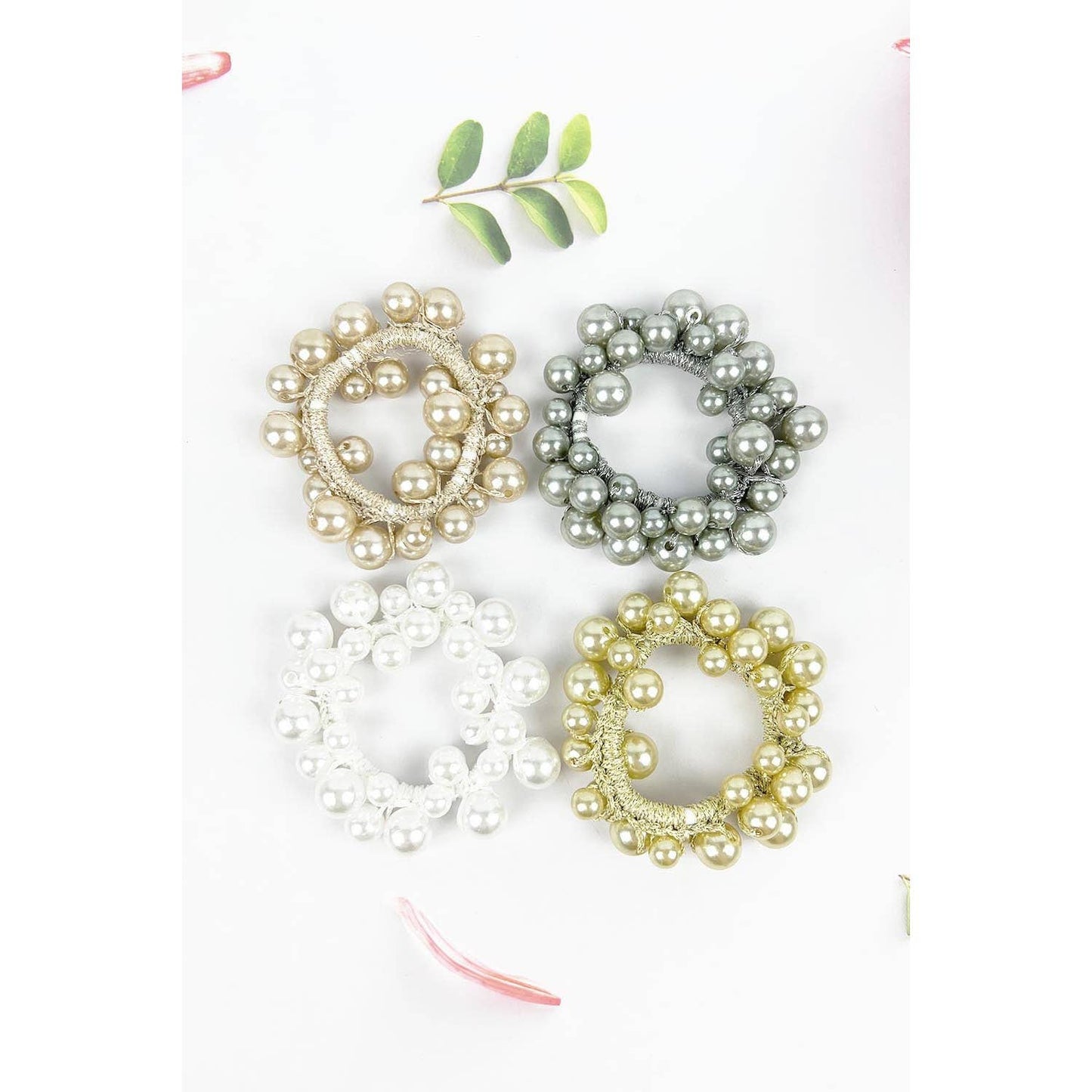 Pearl Elastic Hair Tie