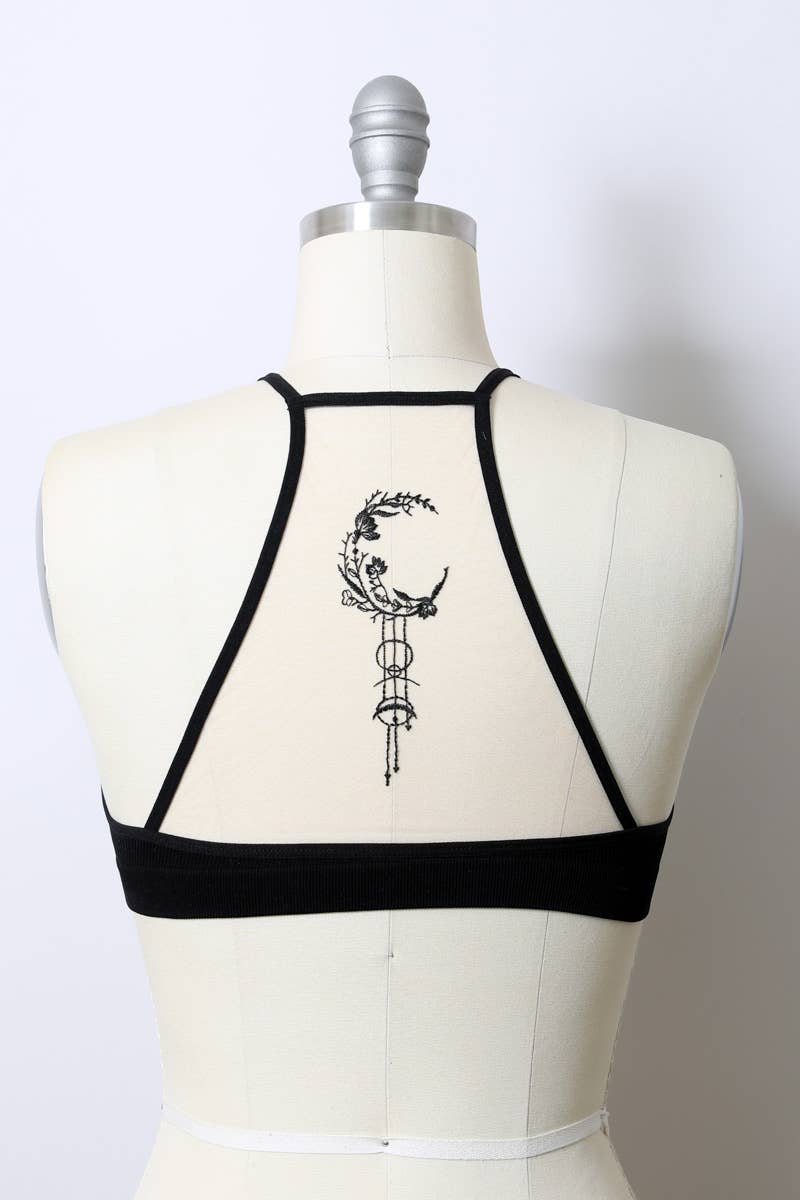 Dream Catcher Tattoo Mesh Bralette