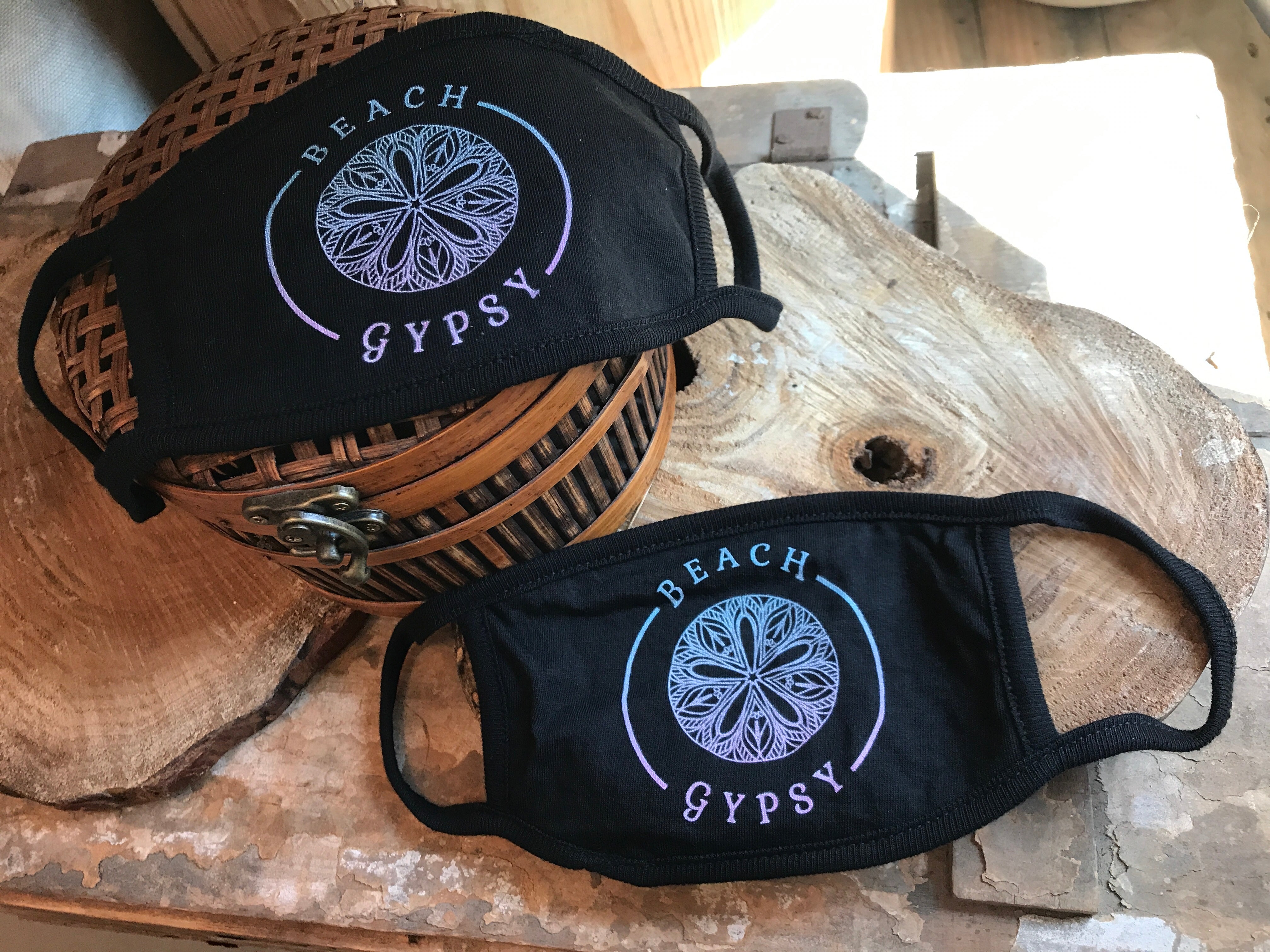 Beach Gypsy Face Covering Mask