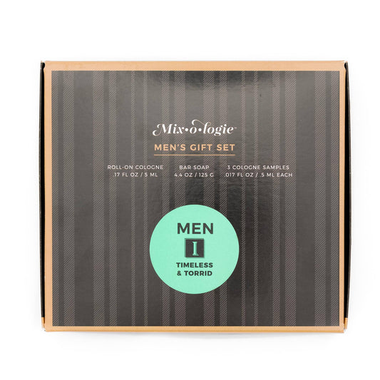 Men's Cologne,Soap & Samples Set